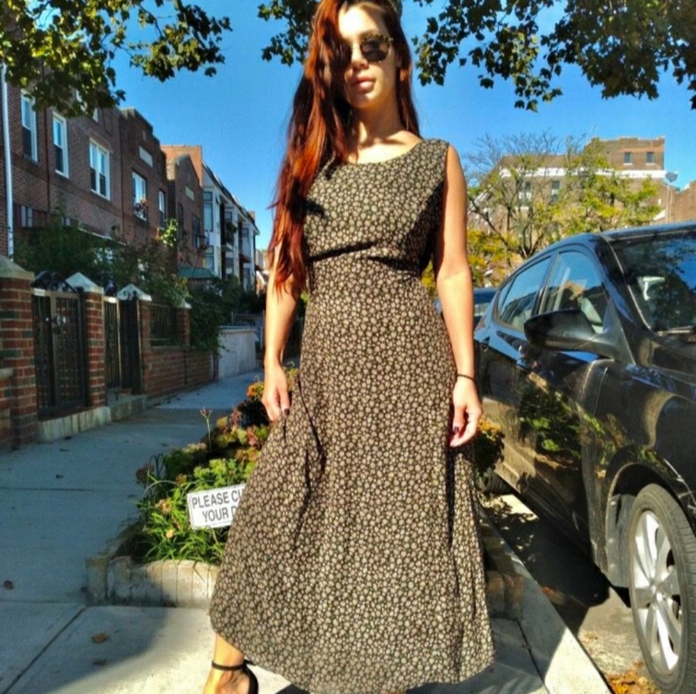Vintage 90s flowy dress